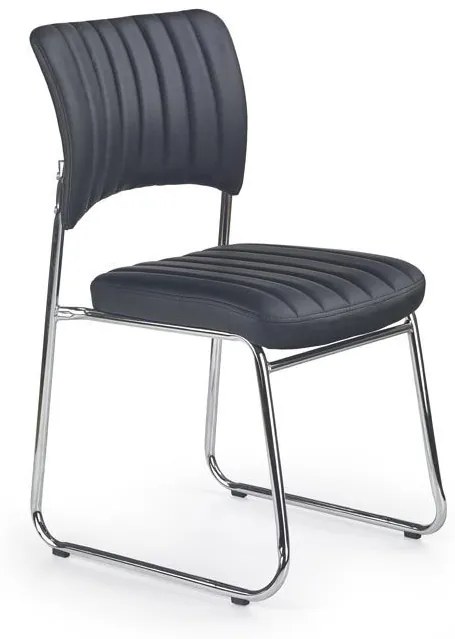 Scaun tapitat Rapid negru