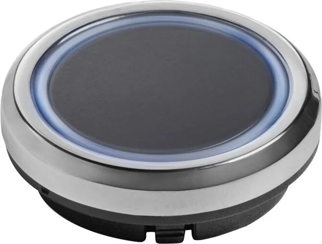 Întrerupător dimabil Ring GTV pentru bandă LED, 36-72W, 12-24V, IP20, negru, cablu 2 m 72 W, 24 V, 2 m, Negru, Plastic