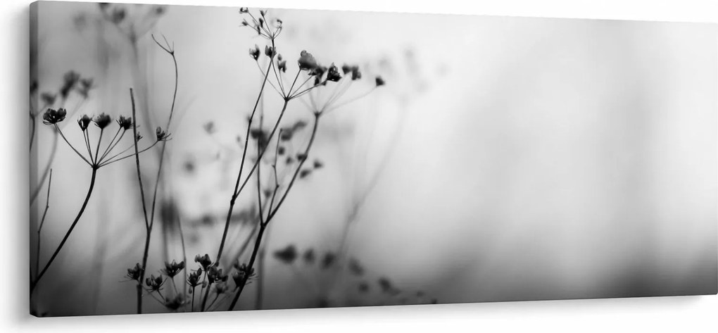Tablou - Detailu florior de luncă (120x50 cm)