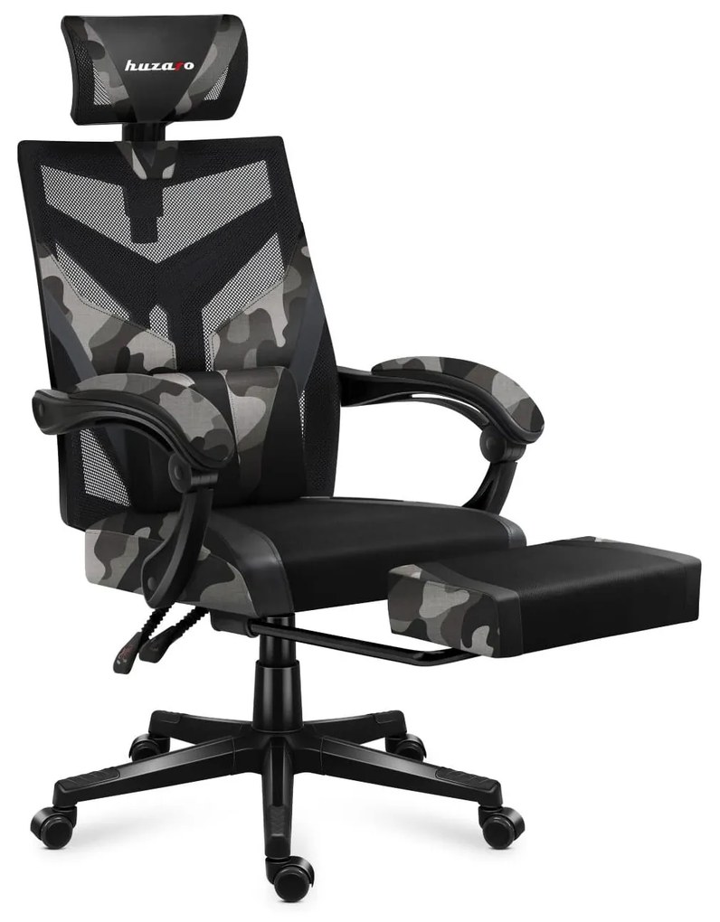 Fotoliu gaming Cruiser 5 (negru + gri camuflaj). 1087451