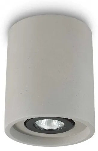 Spot aplicat / Plafoniera design modern minimalist OAK PL1 ROUND CEMENTO
