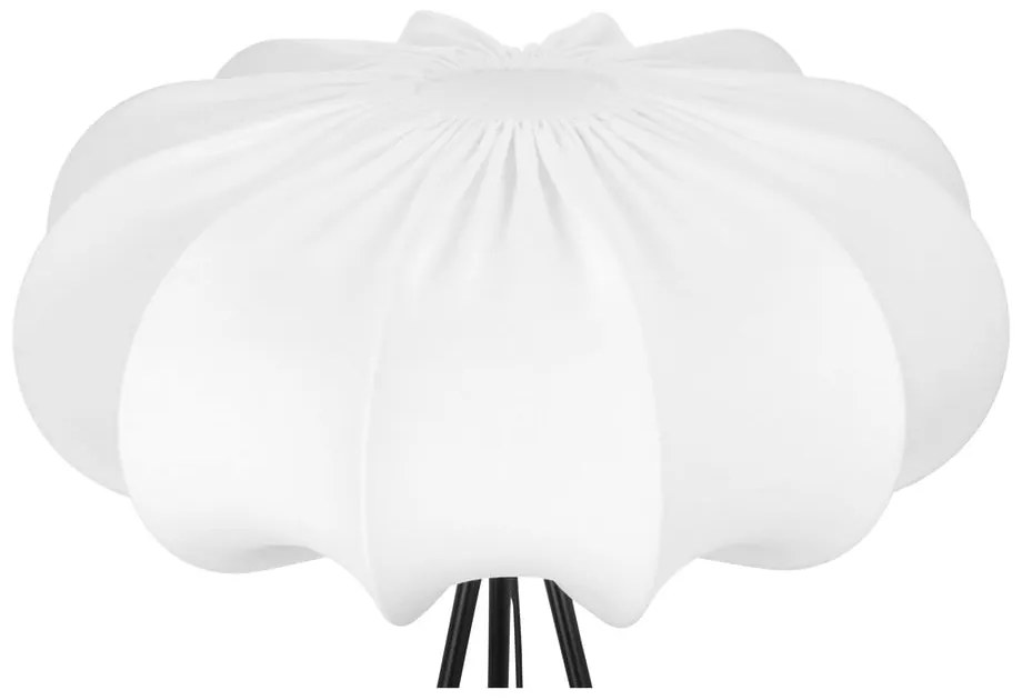 Lampadar alb cu abajur textil (înălțime 147 cm) Cafee – Candellux Lighting
