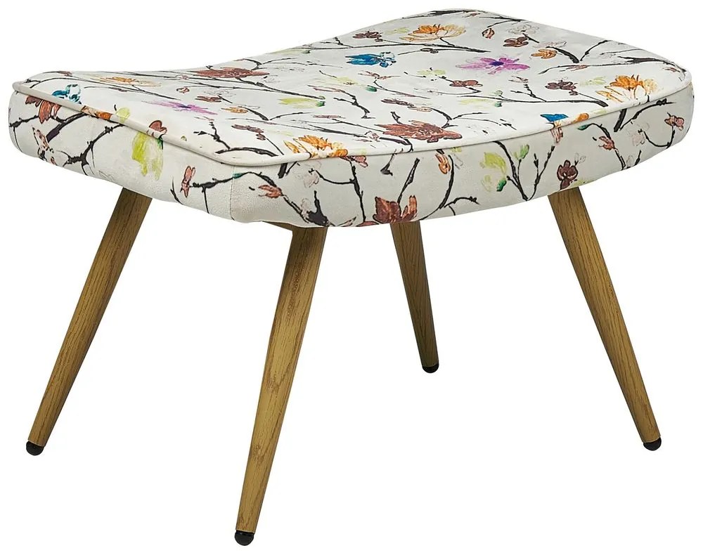 Fotoliu cu taburet Vince (multicolor) . 1076358