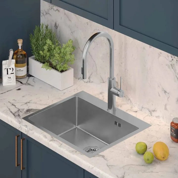 Chiuveta inox RUSSEL 110 crom periat