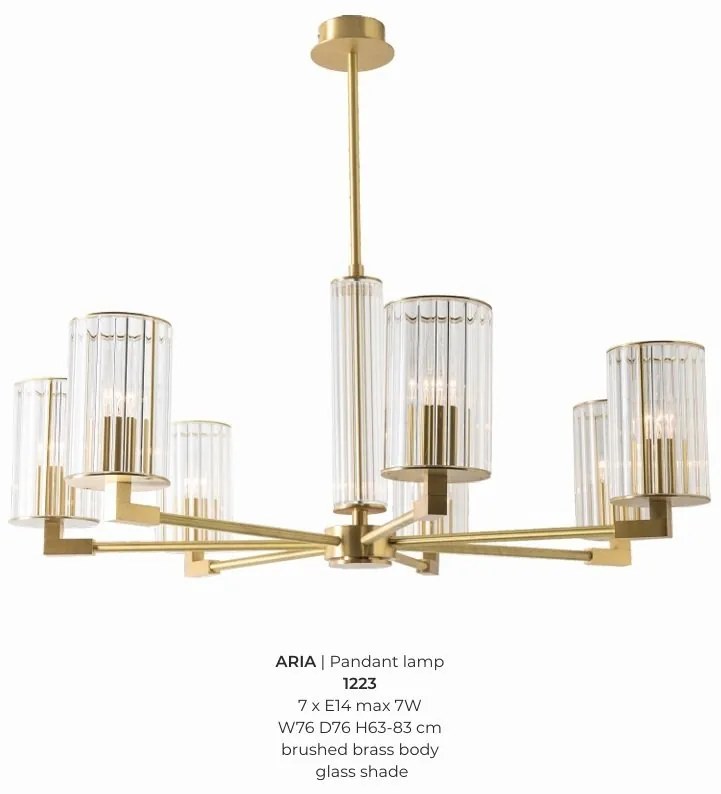 Candelabru design modern ARIA alama periata