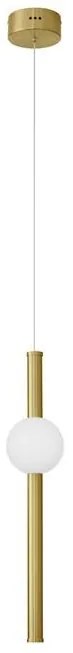 Pendul LED design modern Neutron auriu 12cm