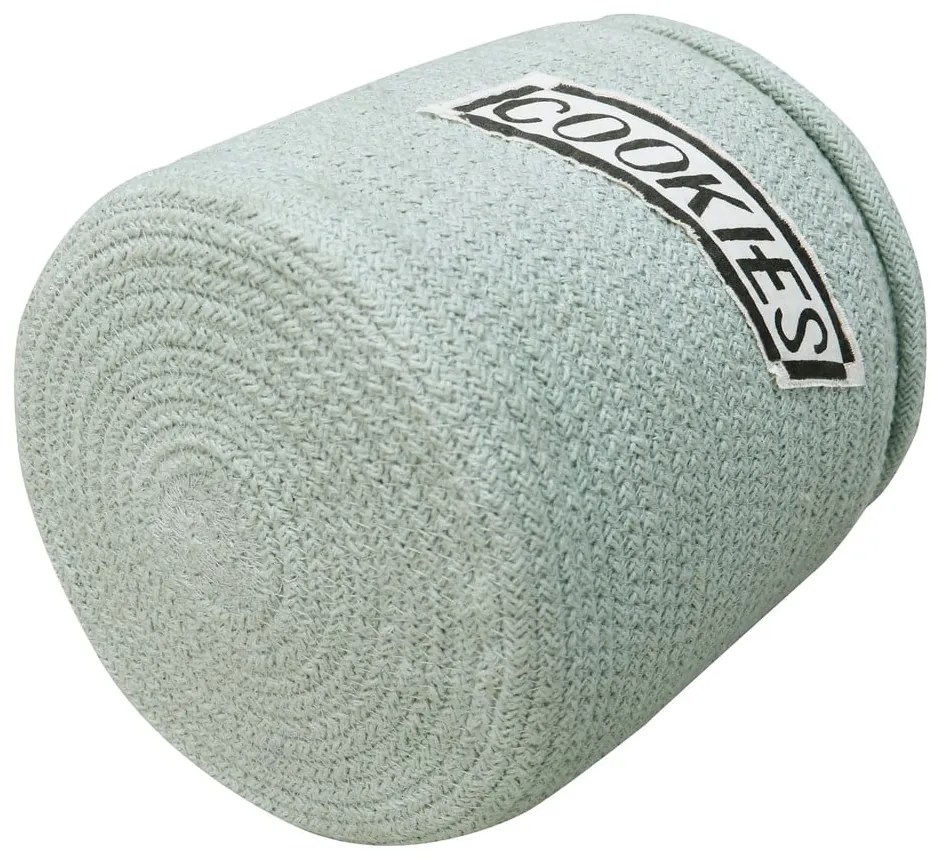 Coș de jucării pentru copii albastru deschis din material textil ø 20x26 cm Cookie Jar – Lorena Canals