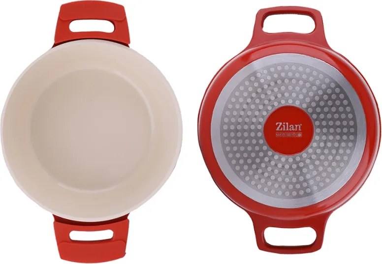 Oala RETRO Zilan ZLN0897 din 5 straturi de material, 24 cm diametru, Capacitate 4L