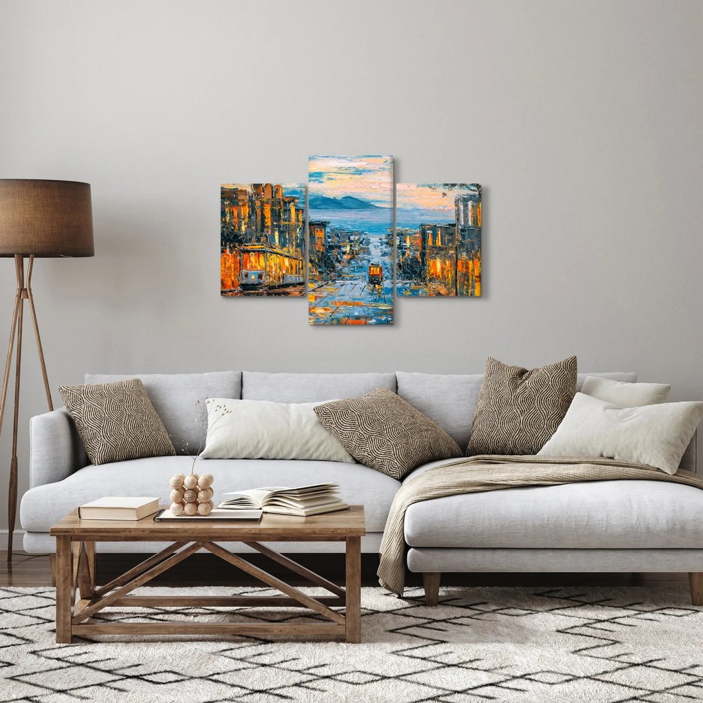 Tablou - Telecabină, San Francisco (90x60 cm)