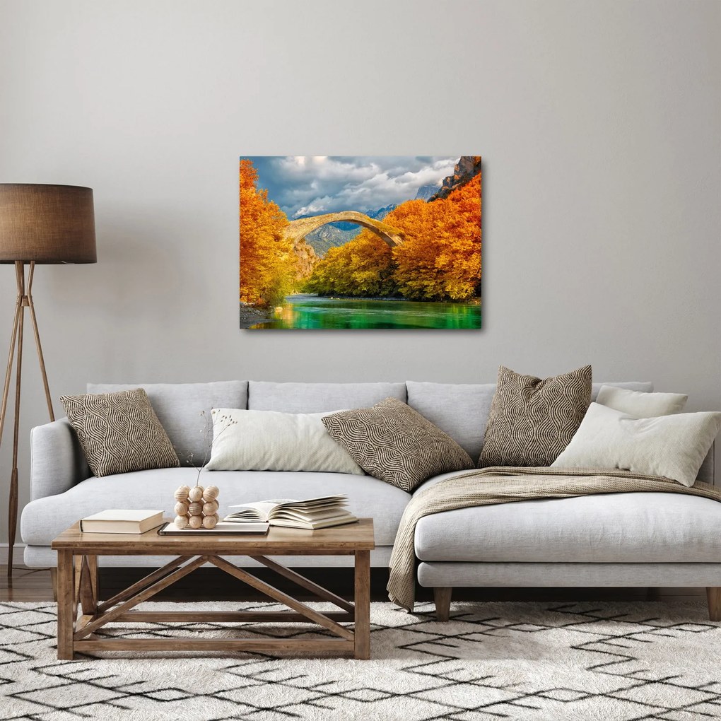 Tablou - Podul Konitsa (70x50 cm)