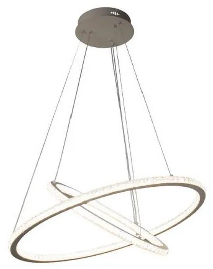 Lustră LED dimabilă pe cablu, 150W, 230V, 3000-6500K, cu telecomandă