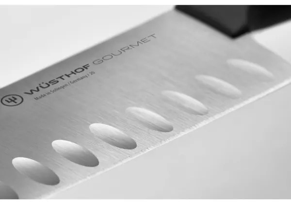 Wüsthof - Cuțit de bucătărie japonez GOURMET 17 cm negru