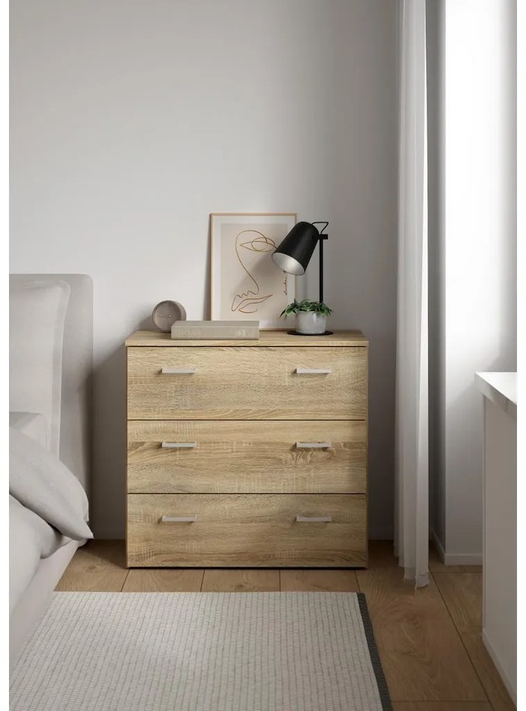 Comodă Sid, stejar sonoma