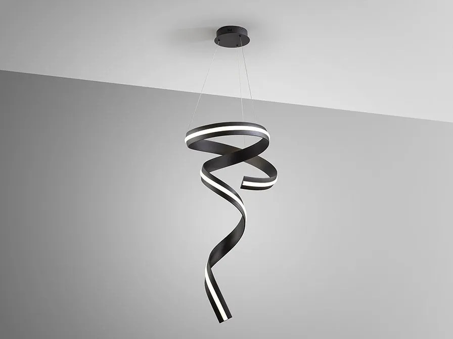Lustra LED suspendata cu telecomanda Amara