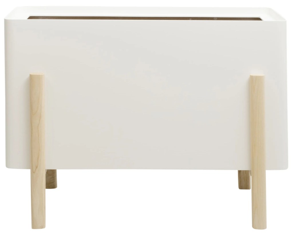 Ghiveci dreptunghiular cu auto-irrigare, ASHI, mai multe variante- Hobby Flower - Hobby Flower Culoare: albume