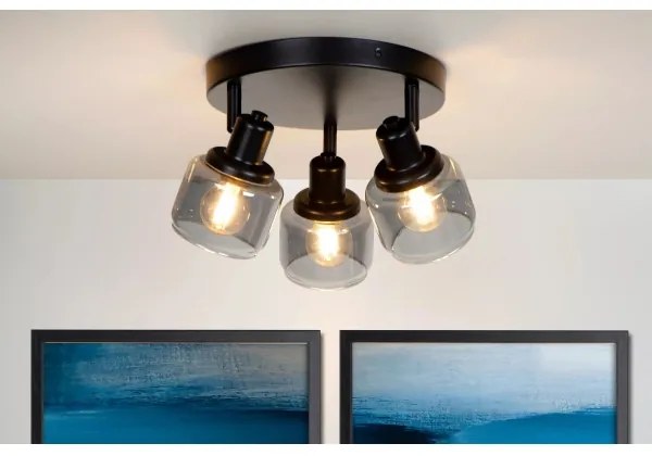 Spot Lucide 77979/13/30 BJORN 3xE14/40W/230V negru