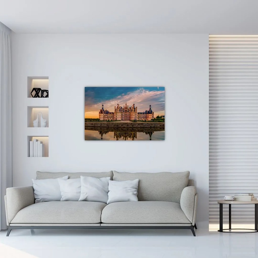 Tablou cu castel (90x60 cm)