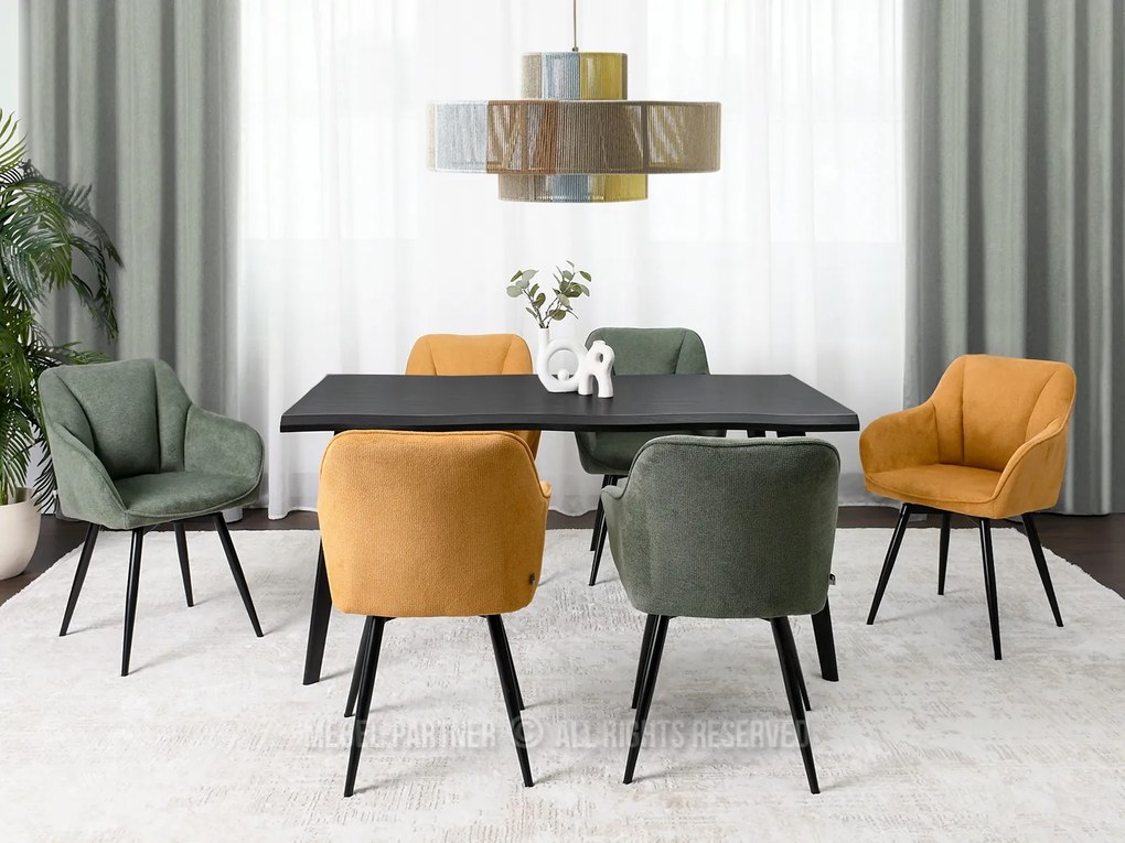 Scaun Bonita (verde + negru). 1110965