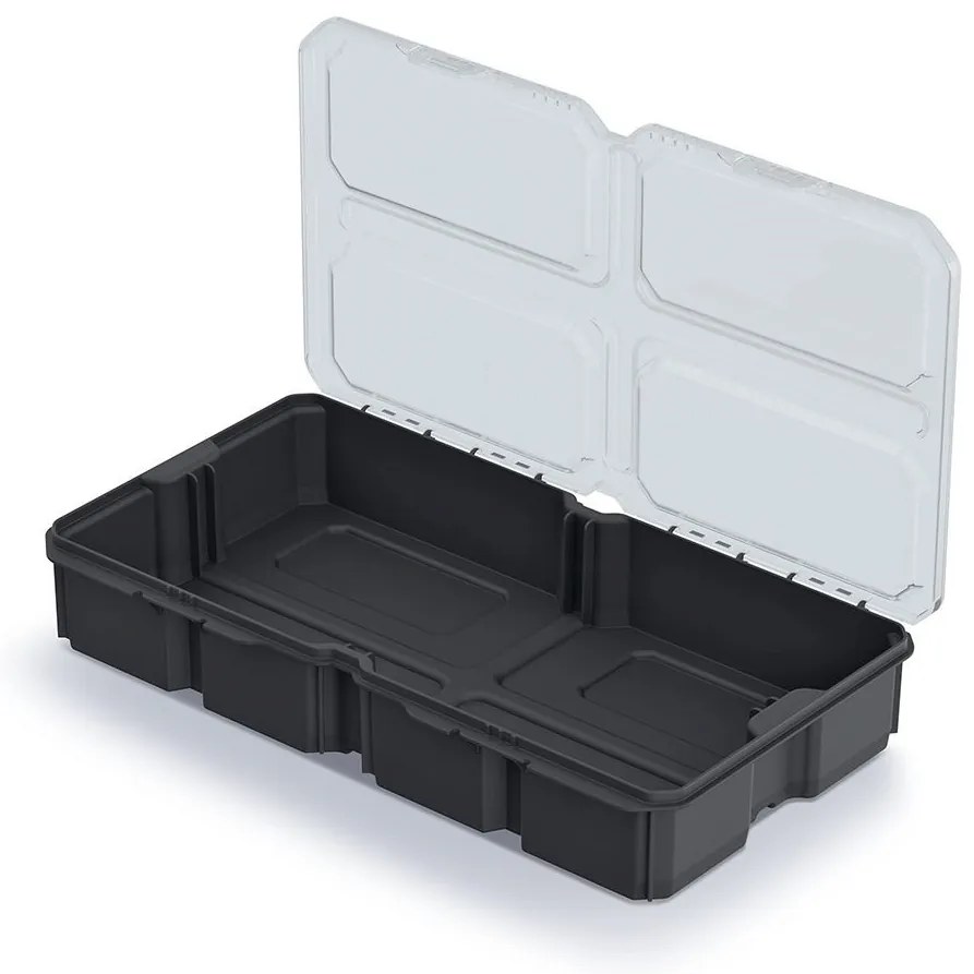 Organizator 28,5 x 15,8 x 5,7 cm, fara separatoare, negru