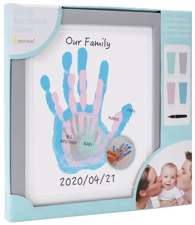 Rama cu amprente pentru intreaga familie - Pearhead