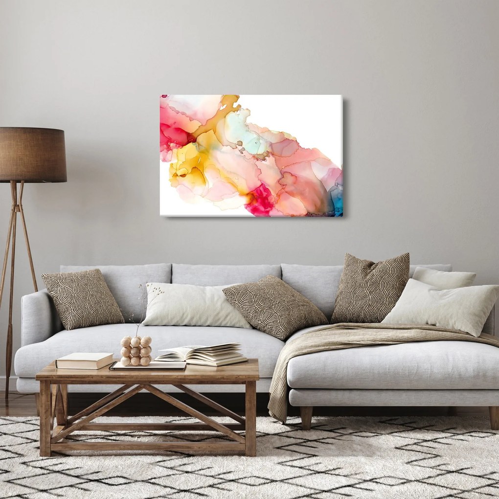 Tablou - Abstract din cerneală (90x60 cm)