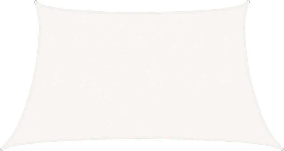 vidaXL Pânză parasolar, alb, 3/4x2 m, HDPE, 160 g/m²