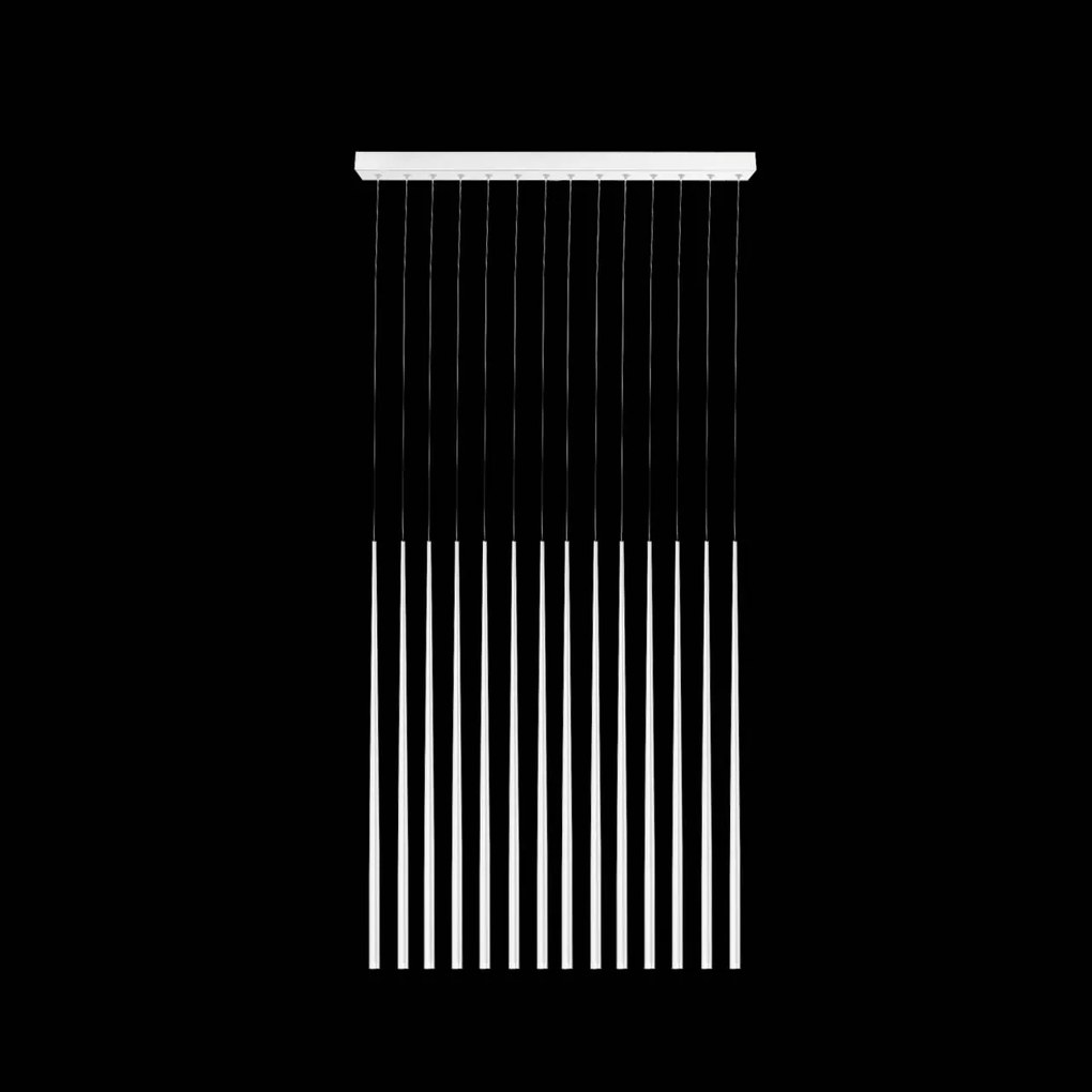 Lustra LED design modern minimalist 45cm Louise 14 white ZZ AZ3425