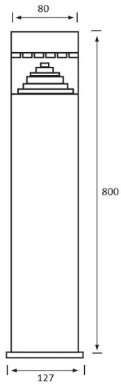 Lampă LED de exterior SALIX, 6W, 230V, IP44