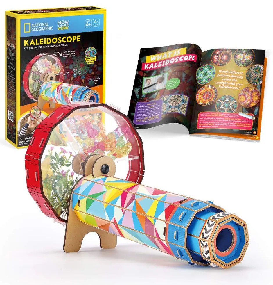 CUBIC FUN - PUZZLE 3D CALEIDOSCOP 96 PIESE - CUBIC FUN (CUDS1090h)