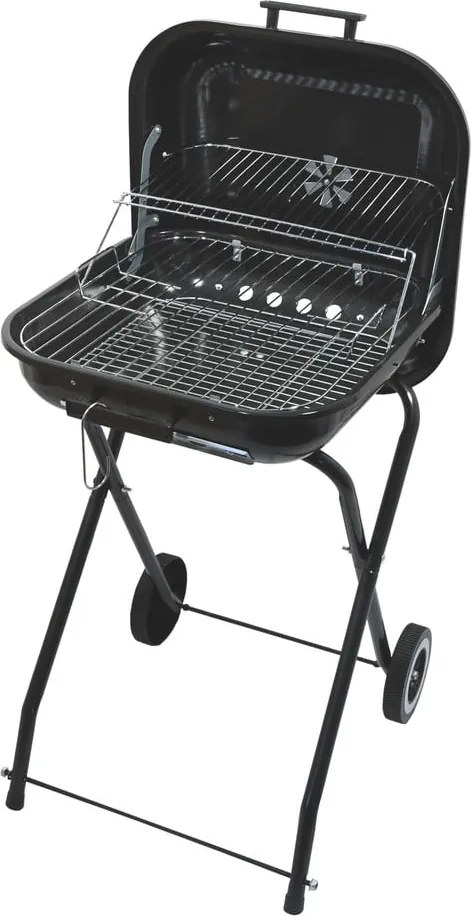 Grătar dreptunghiular pe cărbuni Cattar Trapani, 43 x 40 cm