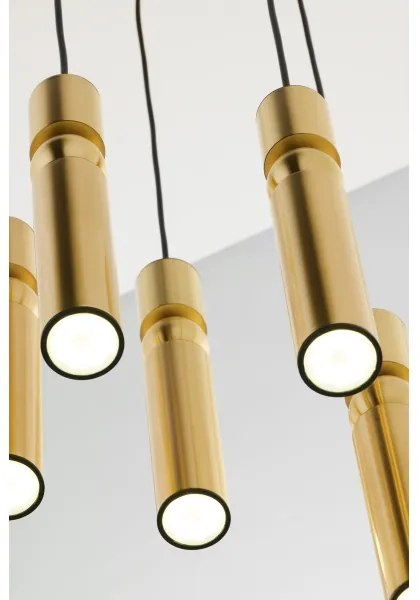 Lustră pe cablu Jupiter 2020 ALAS 5xGU10/10W/230V auriu