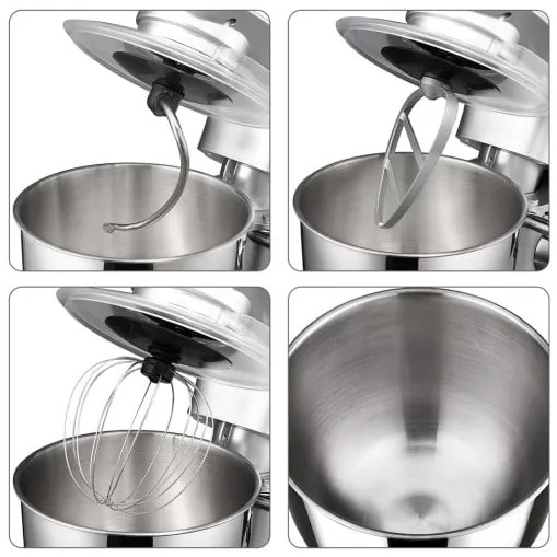 Deuba Robot de bucatarie Noblesse 4.5L - argintiu