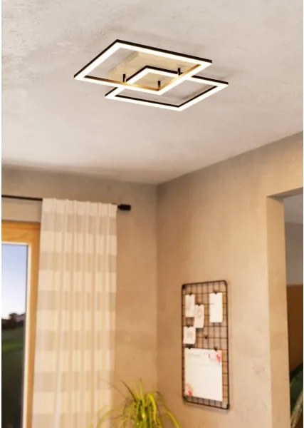 Lustră LED aplicată dimabilă LOMALTAS 4xLED/16W/230V 2700-6500K Eglo 99677