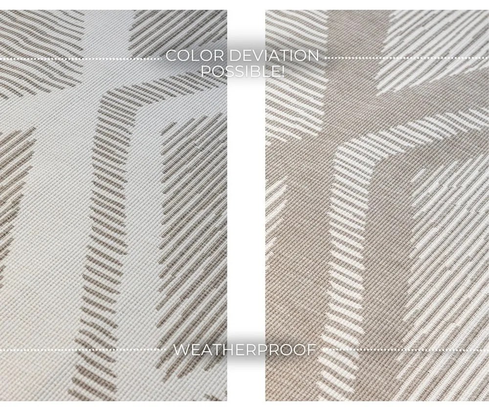 Covor de exterior maro/crem 120x170 cm Gemini – Elle Decoration