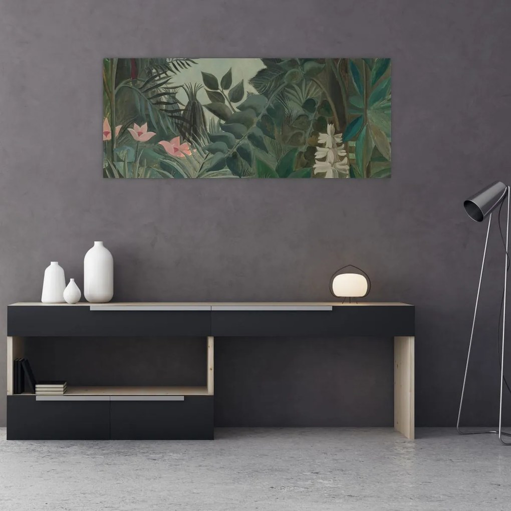 Tablou - Henri Rousseau, The Equatorial Jungle, reproducere (120x50 cm)
