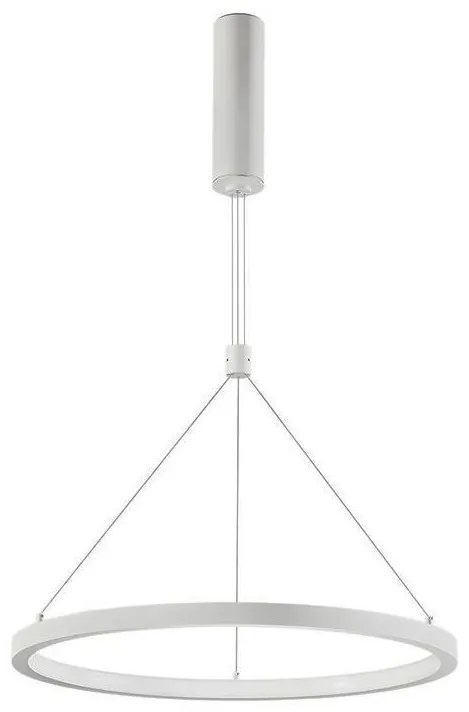 Lustra LED design modern circular EMPATIA I alb NVL-9172735