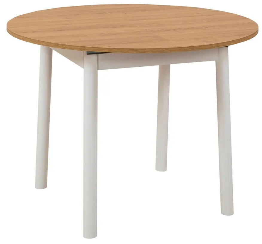 Masă de sufragerie Oliver Oak White