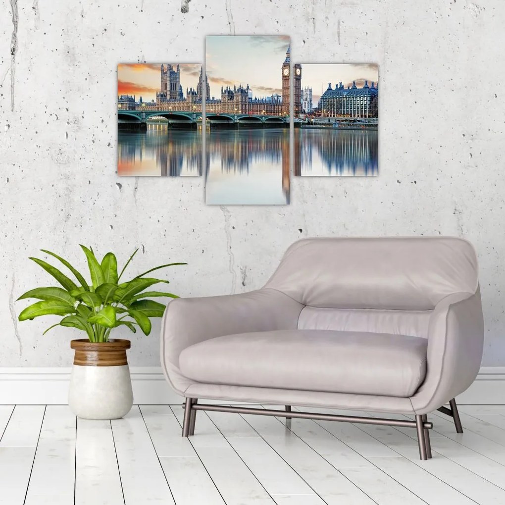 Tablou - Houses of Parliament din Londra (90x60 cm)