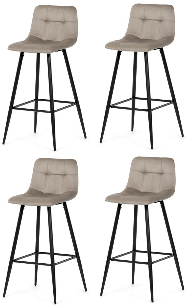 Set de scaune de bar B-X7015 CAP2, 4 buc
