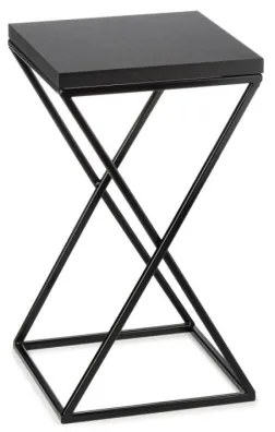 Suport pentru flori LOFT 40x24 cm negru