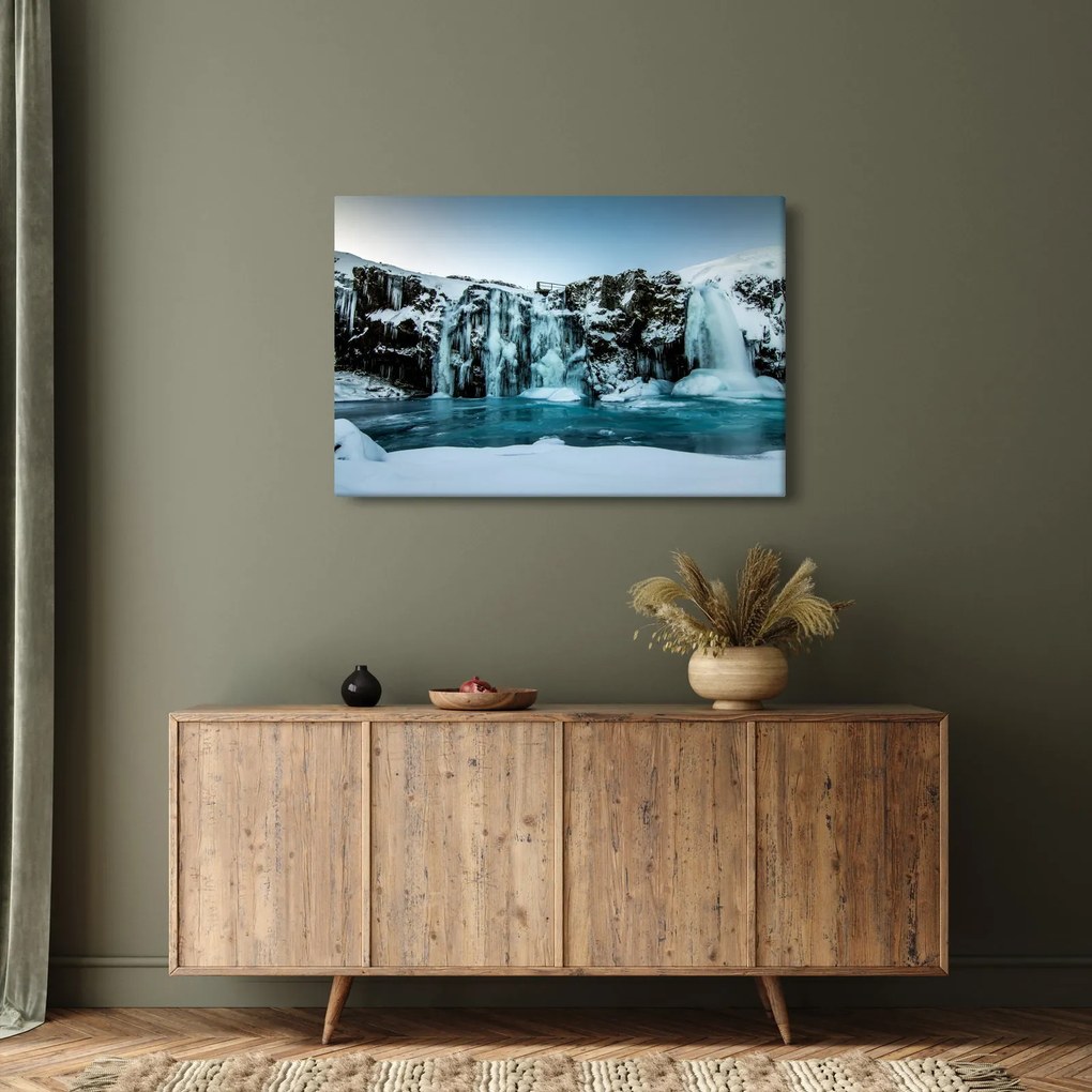 Tablou cu ghețari (90x60 cm)