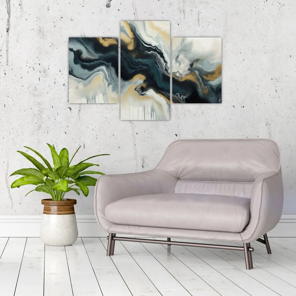 Tablou - Desen marmorat (90x60 cm)