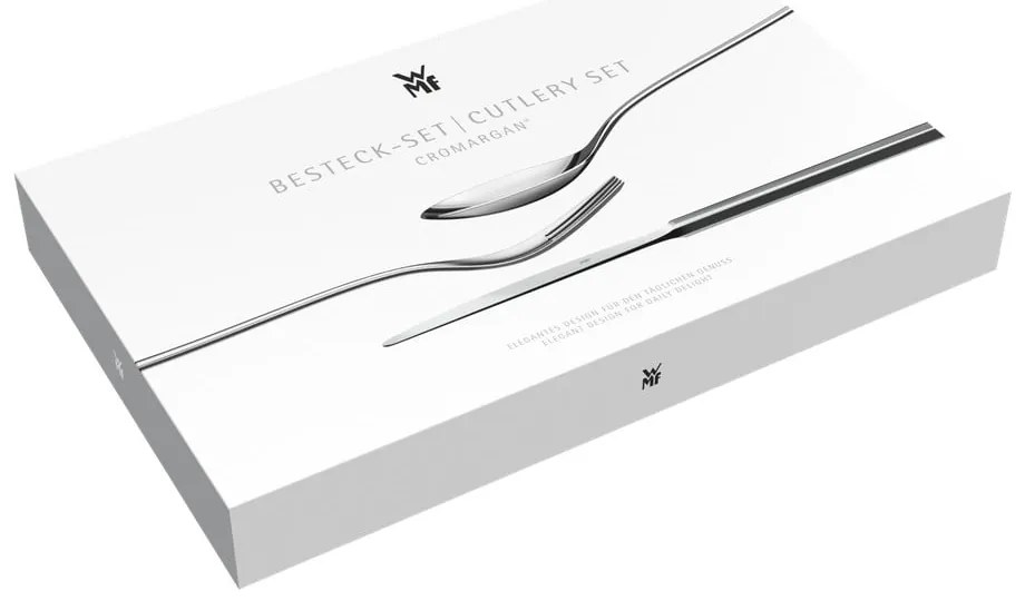 Tacâmuri argintiu lucios din oțel inoxidabil 30 buc. Atria – WMF