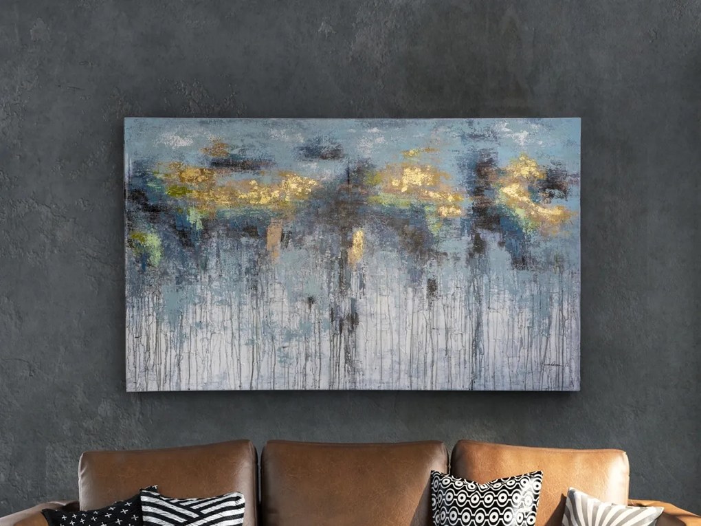 Tablou de perete decorativ canvas Aquas, 90x150cm