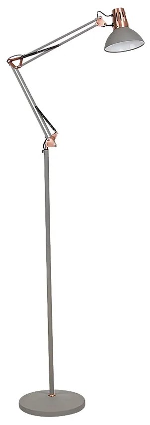 Rabalux 4524 - Lampadar GARETH 1xE27/40W/230V gri