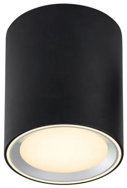 Spot LED aplicat Fallon long negru 4-Step MOODMAKER