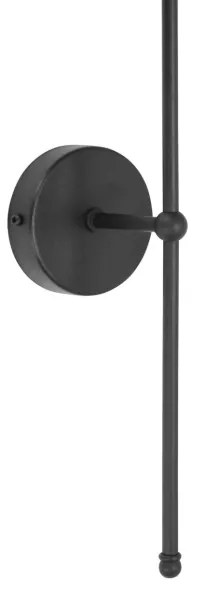 Aplica de perete MADELA 1xE14/40W/230V, neagră