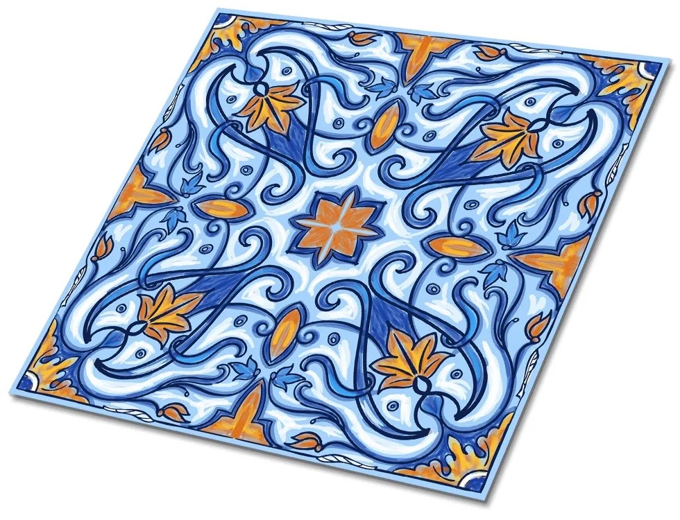 Plăcile de vinil Ornament tradițional