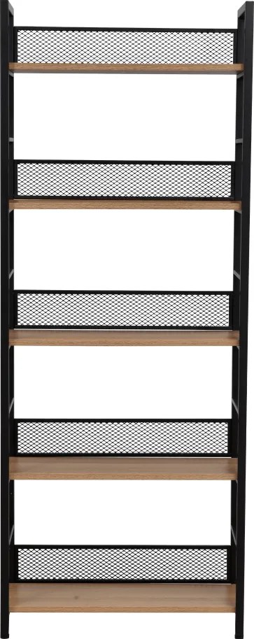 Raft, negru/stejar, KELER TIP 2