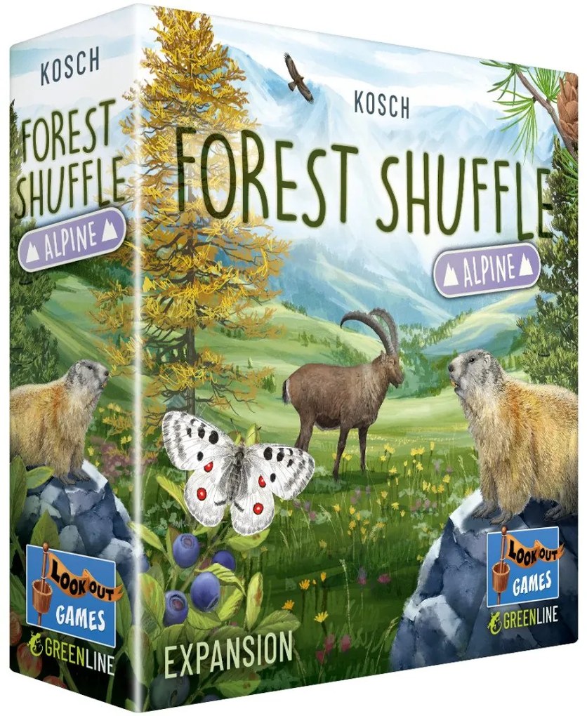 JOC DE SOCIETATE PADUREA ALEASA, EXTENSIE ALPINE, LIMBA ENGLEZA - DAYS OF WONDER (LOG0185_EN)